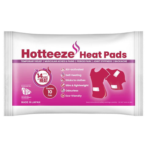 hotteeze heat pads 10 pack