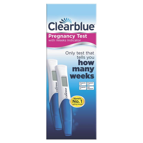 clearblue digital pregnancy test with conception indicator 2 tests
