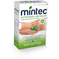 mintec peppermint ibs relief capsules 20pk