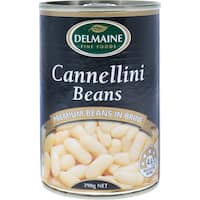 delmaine beans cannellini 390g
