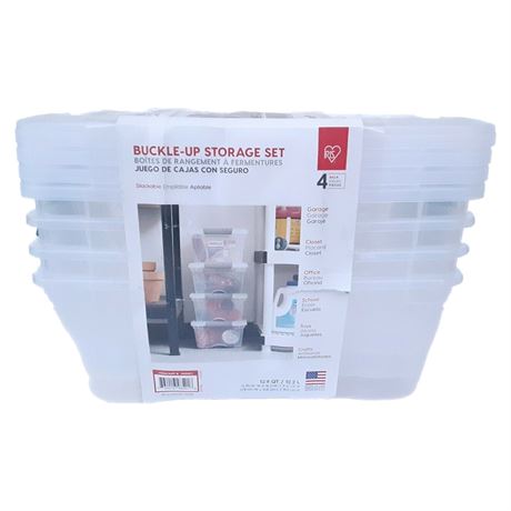 IRIS 12.2L STORAGE SET 4 PACK