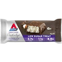 atkins endulge nutrition bar chocolate coconut 40g