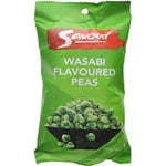 savour japanese wasabi flavoured peas 100g