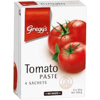 greggs tomato paste 200g 4pk