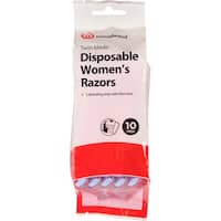 homebrand disposable shavers lady 10pk