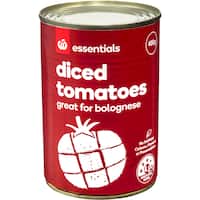 essentials tomatoes diced 400g