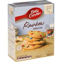 betty crocker cookie mix rainbow 495g