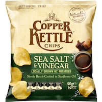 copper kettle potato chips salt & vinegar 40g