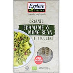 explore asian pasta fettuccine organic edamame & mung bean 200g