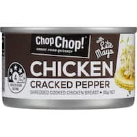 chop chop ! chicken shredded with cracked pepper 85g