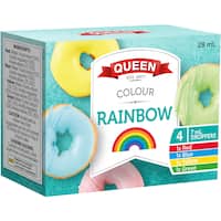 queen food colour multi pack 4pk
