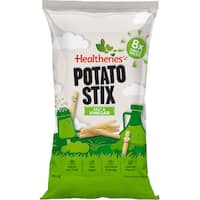 healtheries kidscare potato stix salt vinegar 160g 8pk