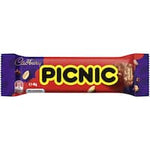 cadbury picnic chocolate bar  46g