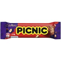 cadbury picnic chocolate bar  46g