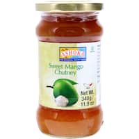 ashoka indian sweet mango chutney 340g