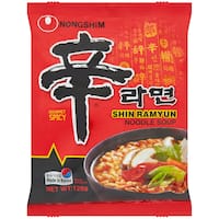 nong shim asian shin ramen noodles 120g