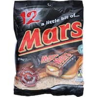 mars share pack individually wrapped 216g 12pk