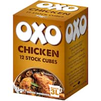 oxo chicken stock cubes 71g 12pk