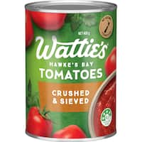 wattie's tomatoes crushed and sieved 400g