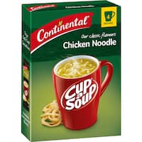 continental cup a soup instant soup chicken noodle 40g 4 serve