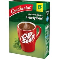 continental cup a soup instant soup hearty beef 55g 4 serve