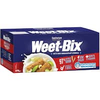 sanitarium weetbix wheat biscuits regular 375g
