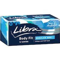 libra tampons regular 16pk