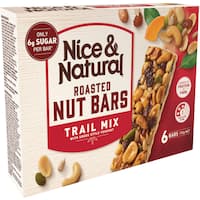 nice & natural nut bar nut bar trail mix 192g 6pk