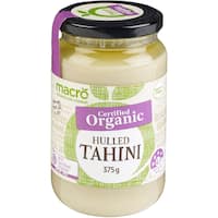 macro organic hulled tahini  375g