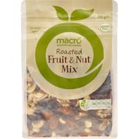 macro mixed fruit & nuts roasted 500g