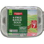 countdown eggs half dozen free range size 7