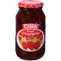 craigs strawberry jam  660g