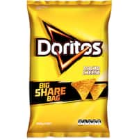 doritos corn chips nacho cheese party bag 300g