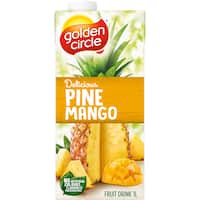 golden circle fruit drink pineapple & mango 1L