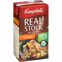 campbells real stock chicken stock liquid 500mL