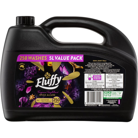 FLUFFY SPICE ALLURE FABRIC SOFTENER 5L