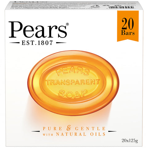 Pears Amber Transparent soap 20 x 125g