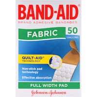 band aid plasters flex fabric strips 50pk