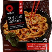 obento bowl instant noodles bowl sesame teriyaki 240g