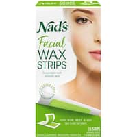 nads facial wax strips  16pk