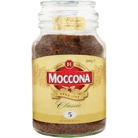 moccona classic instant freeze dried coffee medium roast 200g