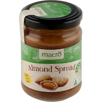 macro nut butter spread almond 250g