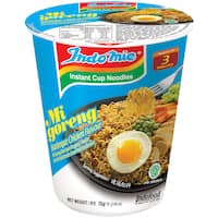 indomie instant noodles cup bbq chicken mi goreng 75g