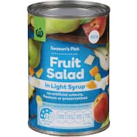 countdown fruit salad in light syrup 415g
