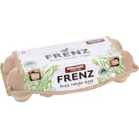 frenz eggs 10pk organic mixed grade 10pk