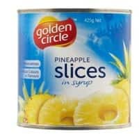 golden circle pineapple sliced 425g