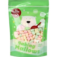 ma baker marshmallows multi coloured 150g