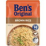 bens original microwave rice brown rice 250g