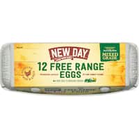 new day eggs dozen free range mixed grade 582g 12pk