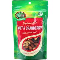 mother earth snack mix deluxe cranberry mix 150g